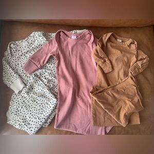 Colored Organics Infant Gown Bundle